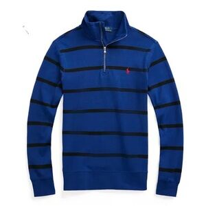 Polo Ralph Lauren - Kids’ Striped Long Sleeves Quarter-zip Shirt